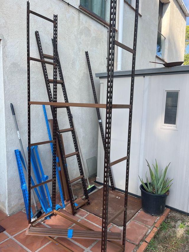 Estructura Estantería metálica montaje rápido