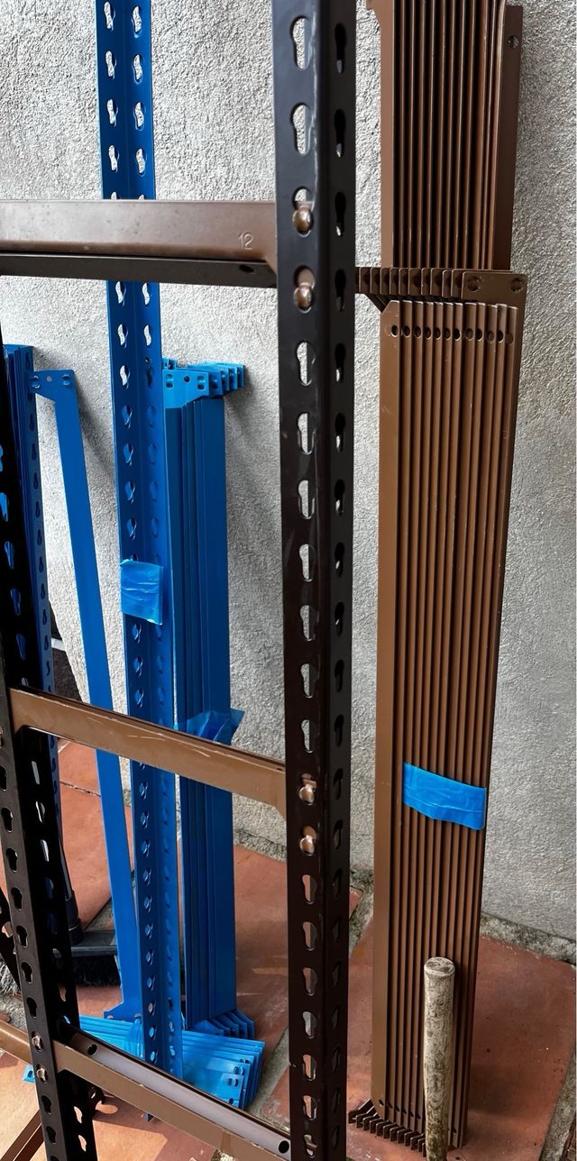 Estructura Estantería metálica montaje rápido