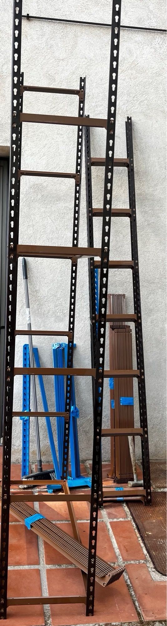 Estructura Estantería metálica montaje rápido