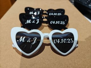 Gafas Corazón Personalizadas