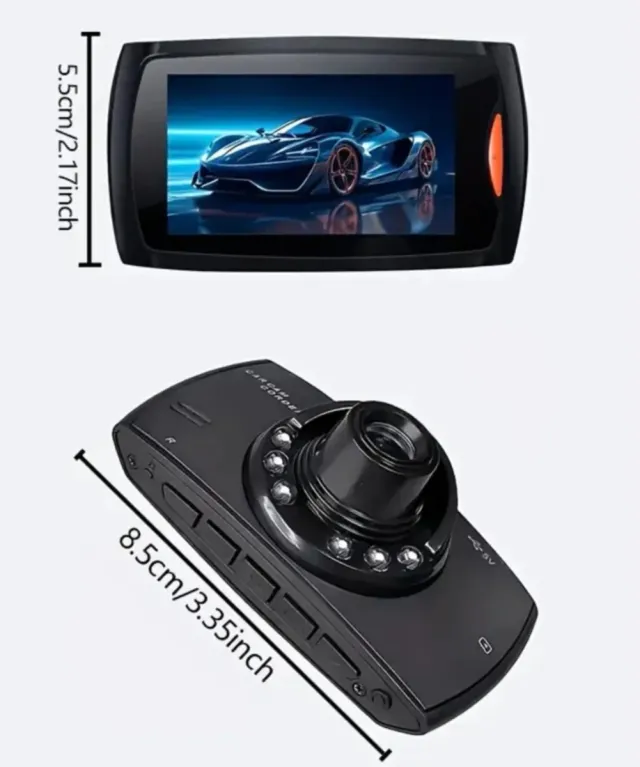 Cámara Coche FHD 1080P