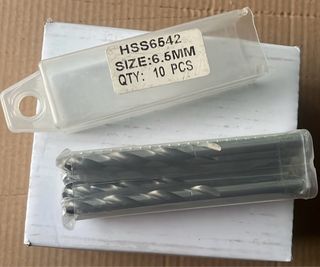 10 Brocas HSS6542 6.5mm 