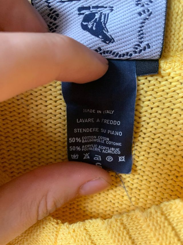 Maglioncino North Pole Giallo Tg S