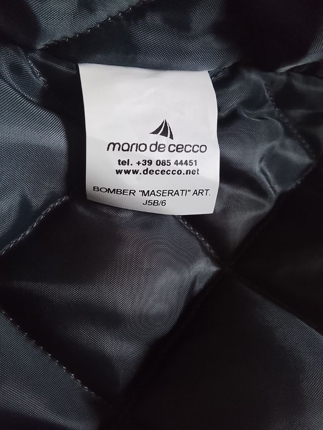 Giubbotto Maserati Uomo Grigio/Blu