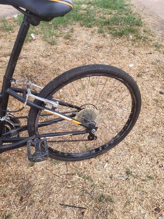 Bicicleta Runfit 24 Sport Negra/Naranja