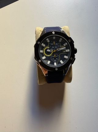 Reloj Megir Negro y Azul