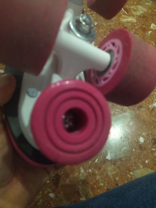 Patines de 4 ruedas rosas