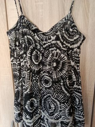 Camiseta tirantes estampada talla S