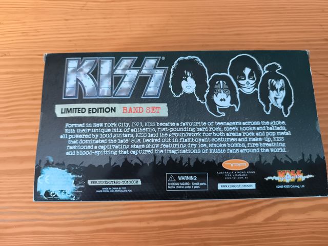 Figuras Kiss - Edición Limitada Band Set