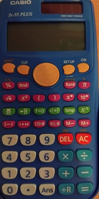 Calculadora Casio fx-55 PLUS