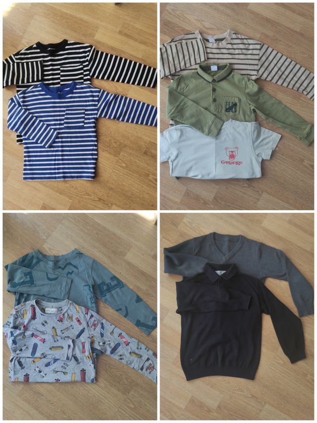 Lote Ropa Niño 5-7 Años 116 cm (9 Prendas)