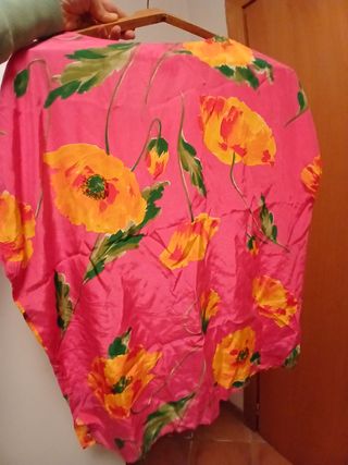 Camicetta Stefanel floreale tg L XL 