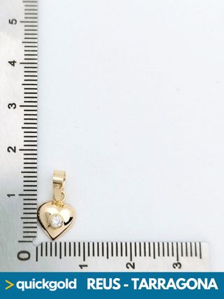 035-03-00662 COLGANTE ORO DE 18K CORAZÓN