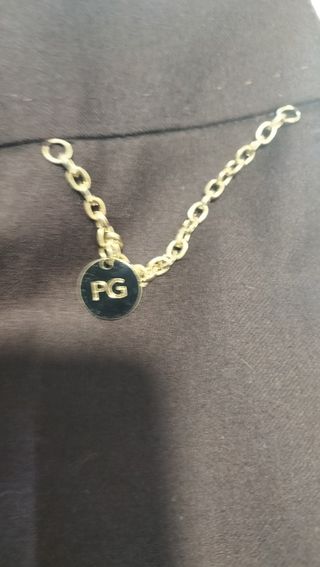 Traje Purificación García Talla 40 Beige
