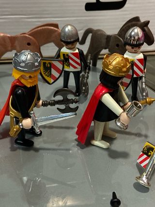 Lote 1 Playmobil Caballeros nuremberg