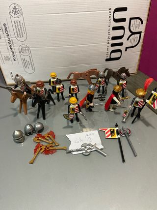 Lote 1 Playmobil Caballeros nuremberg