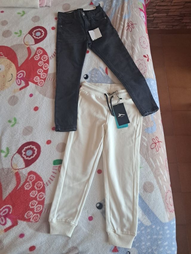 2 Pantalones Niña NUEVOS CON ETIQUETA ZARA