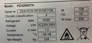 Bajo mostrador Eurofred con encimera