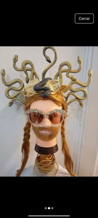 Disfraz Medusa Moderna