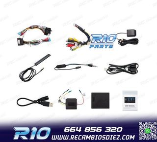 RADIO GPS ANDROID 13 PARA VOLKSWAGEN VW SEAT SKODA TOURAN 7"