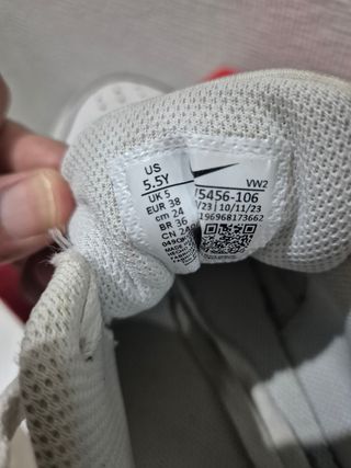 Zapatillas Nike Blancas Talla 38