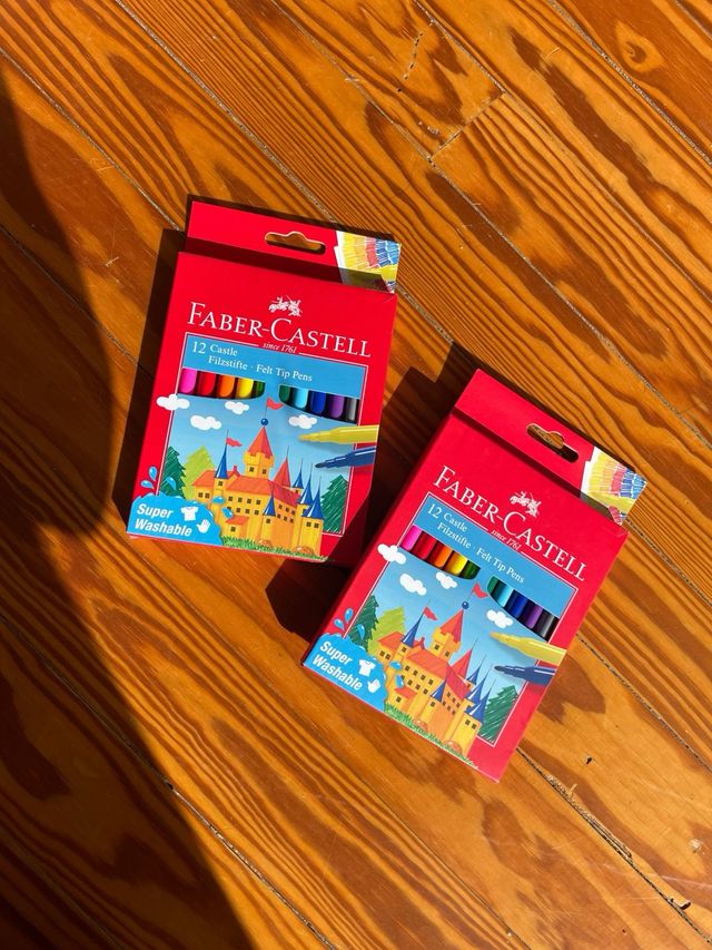 Lote de rotuladores Faber Castell 2 unidades