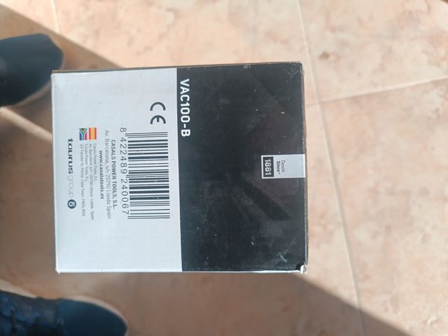 Aspiradora Coche Casals VAC100-B 12V