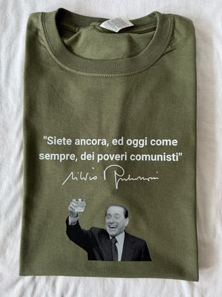 T-shirt Silvio Berlusconi.