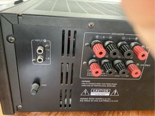 Amplificador Onkyo M-504 Preto