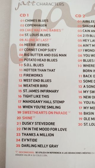 Louis Armstrong - Libro Disco Jazz 2 CD