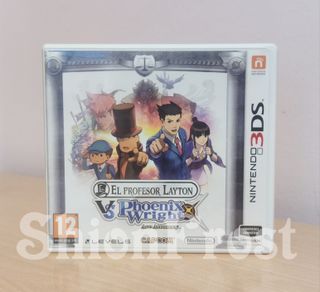 Caja El Profesor Layton VS Phoenix Wright