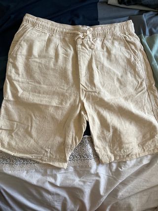 Pantalones cortos beige