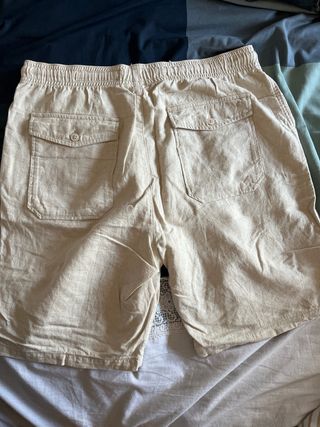 Pantalones cortos beige