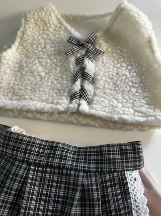 Conjunto Pastora Artesanal Hecho a Mano