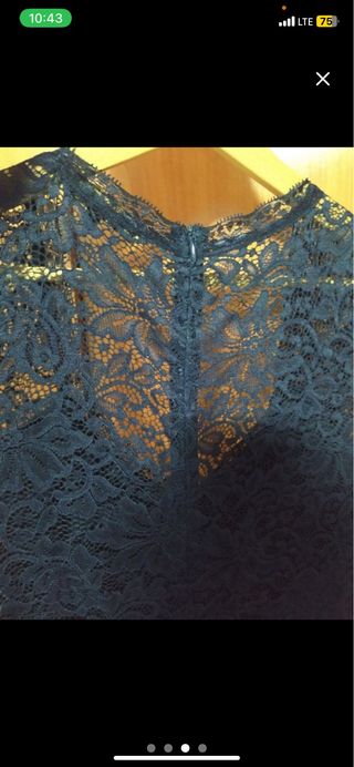 Vestido largo azul. Nuevo! 