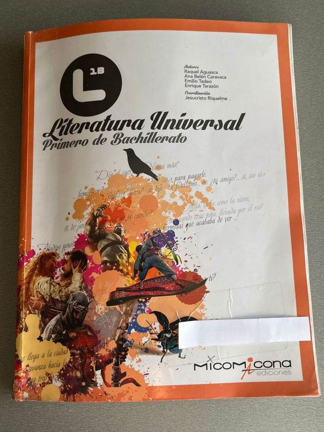 Literatura Universal 1° bachillerato 9788494254185