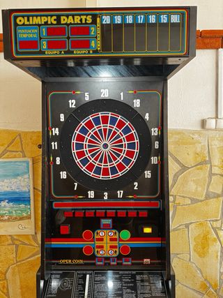 Máquina Recreativa Dardos OLÍMPIC DARTS OPER COÍN