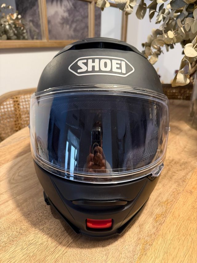 Casco Shoei Moto Talla M Negro