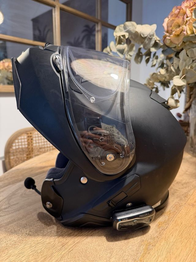 Casco Shoei Moto Talla M Negro