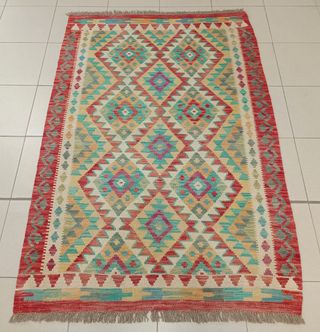 Tappeto Kilim afgano 154x107 cm lana