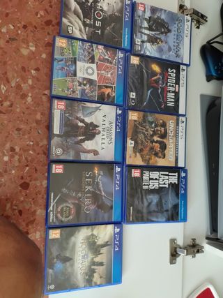 Juegos PS4 y PS5: God of War, Spider-Man, Sekiro