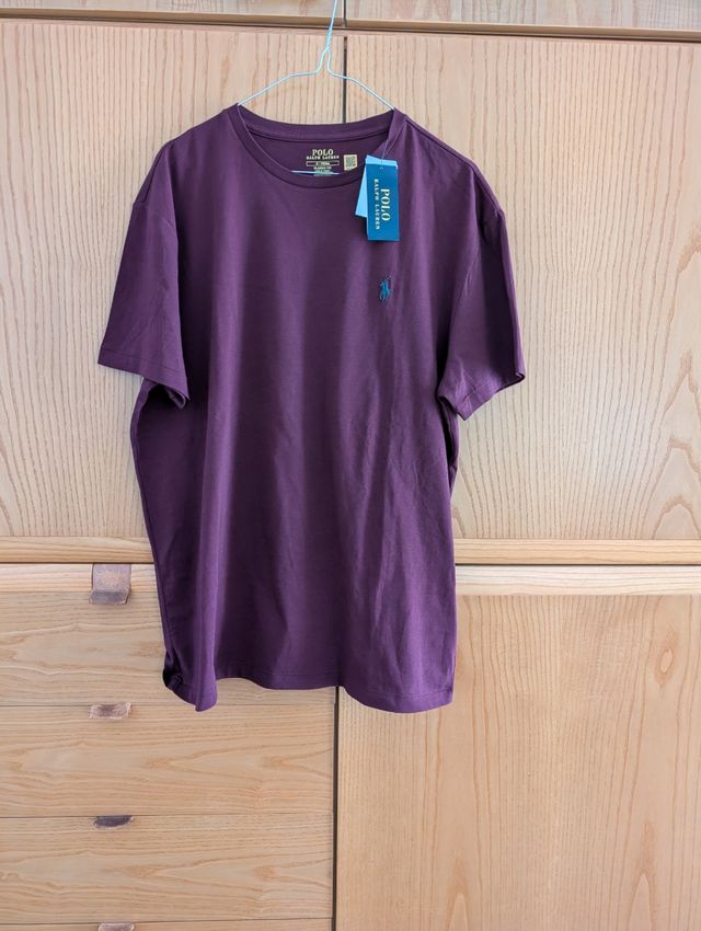 Maglietta Polo Ralph Lauren bordeaux Taglia M 