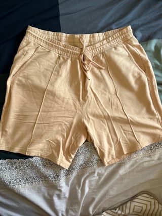 Pantalones cortos beige