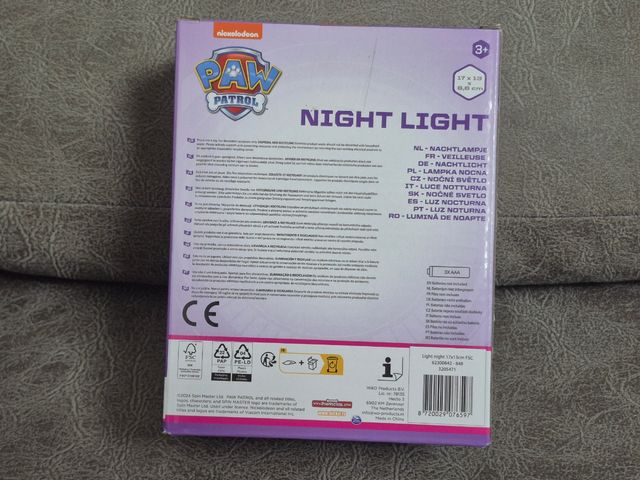 Lámpara Paw Patrol Nickelodeon