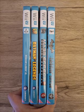 Wii U lote 4 Juegos🇪🇸