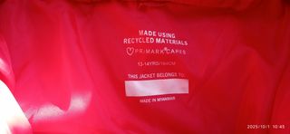 Anorak niño talla 13-14