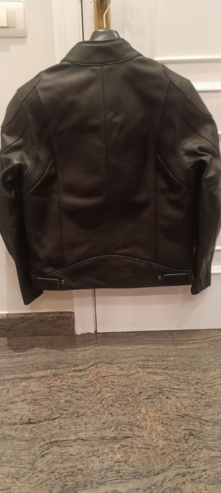 Chaqueta Dainese Negra Cuero