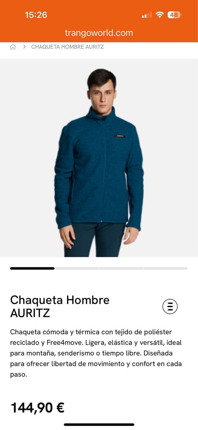 Chaqueta Trangoworld Auritz Azul Marino