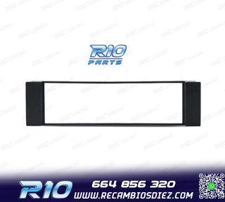 MARCO NEGRO RADIO 1-DIN PARA AUDI A3 8L A6 4B SEAT LEON TOLE