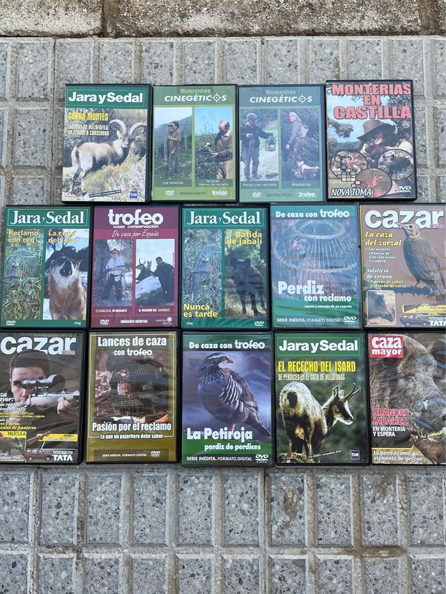 Colección DVDs de Caza - Documentales